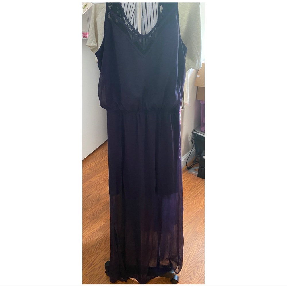 💕 HP Purple Maxi Dress 🏖